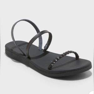 Universal Thread Black Tommie Sandals